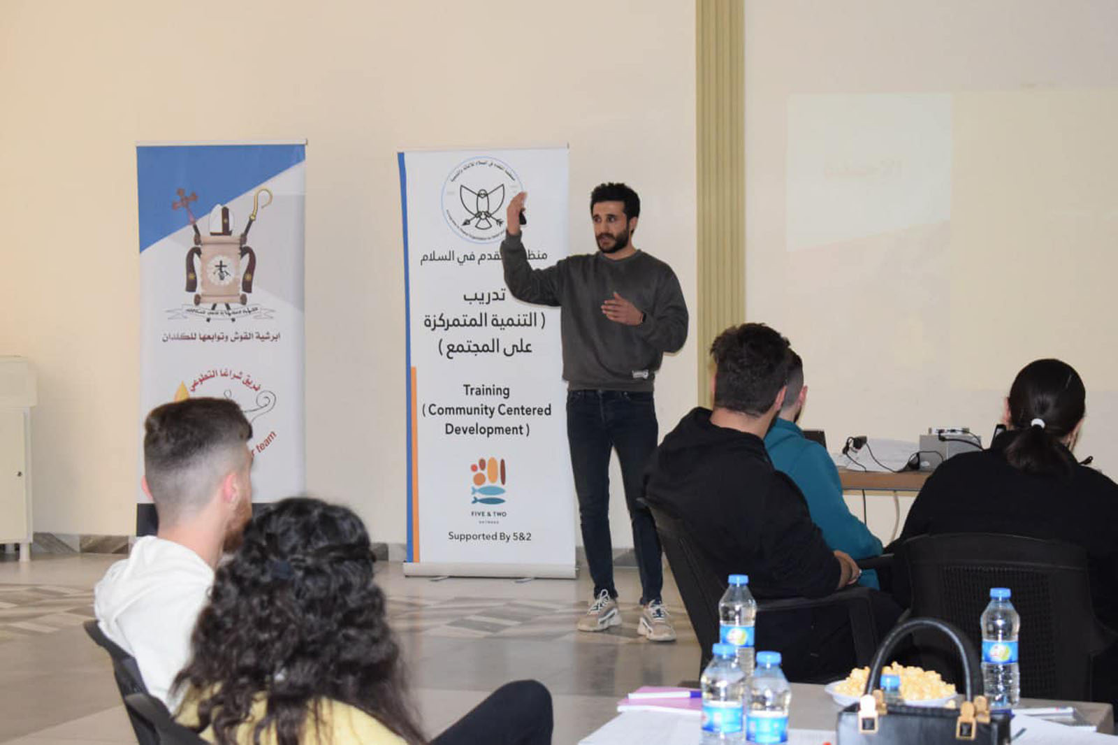 Participants attending the Alqosh training